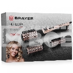 Фен-щётка BRAYER BR3100 черный/золотистый, 1000 Вт, 35/40/50 мм, фото3