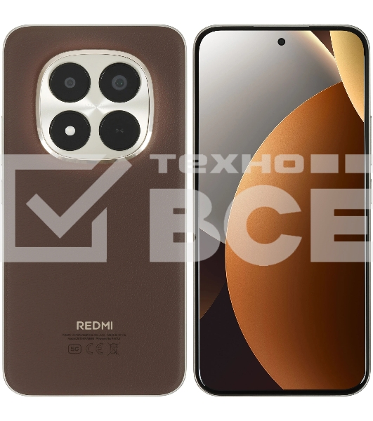 Смартфон Redmi Note 15 Pro+ 5G 12/512Gb, коричневый