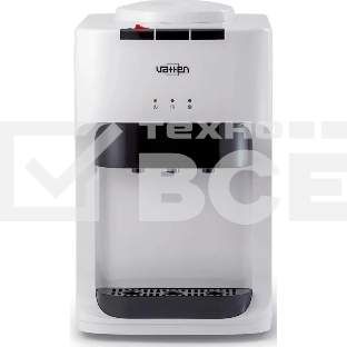 Кулер для воды Vatten D45WK, верхняя загрузка, нагрев 90 °С, охлаждение 10 °С, белый