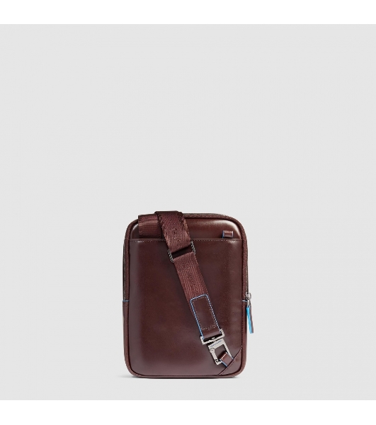 Сумка кросс-боди мужская Piquadro Blue Square CA6811B2/MO коричневая натур.кожа