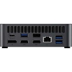 Компьютер Chuwi AuBox Intel Core Ultra 7 256V(2.2Ghz)/16384Mb/1000PCISSDGb/Int:Intel Iris Xe Graphics/BT/WiFi/war 1y/0.865kg/Gray/Win11Pro + DDR5 (no Slots)/USB3.2*5/HDMI*2/DP*1/RJ45*1/WIFI6E,BT5.3/Tipe-C*2/bracket/Aluminum Alloy + Galvanize, фото7