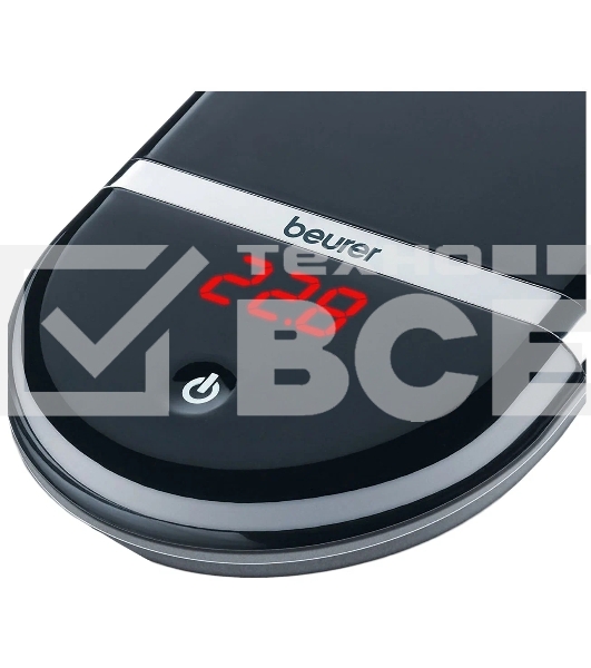 Кухонные весы электронные Beurer KS36 макс.вес:2кг черный