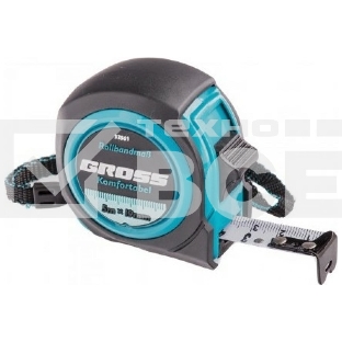Рулетка Gross 32561 komfortabel 5м х 19мм обрезиненный корпус
