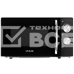 Микроволновая печь Hyundai HYM-M2050 черный, 20 л, 700 Вт, переключатели - поворотный механизм, фото 1