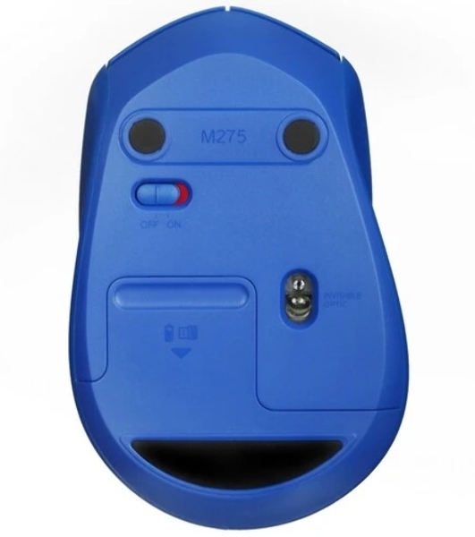 Мышь беспроводная Logitech M275 синий 910-004427