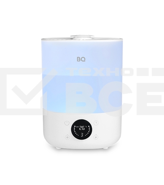 Увлажнитель воздуха BQ HDR1009 белый, ультразвуковой, 25 Вт, 4 л
