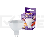 Лампа светодиодная JazzWay 2859754A PLED-SP JCDR 9 Вт 3000 К тепл. бел. GU5.3 720 лм 230В, фото 1