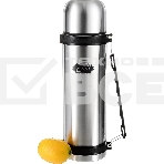 Термос BIOSTAL NG-1800-1 1.8л, универс, нерж., ручка, рем. для переноски, крышка-чашка и доп. пласт. чашка (в уп. 12 шт), фото3