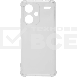Чехол (клип-кейс) BoraSCO для Xiaomi Redmi Note 13 Pro + прозрачный