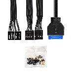 Компьютерный корпус Minitower ExeGate BAA-403U2-UNS500 (mATX, БП UNS500 с вент. 12см, 1*USB/2*USB 3.0, HD Audio, черный), фото2