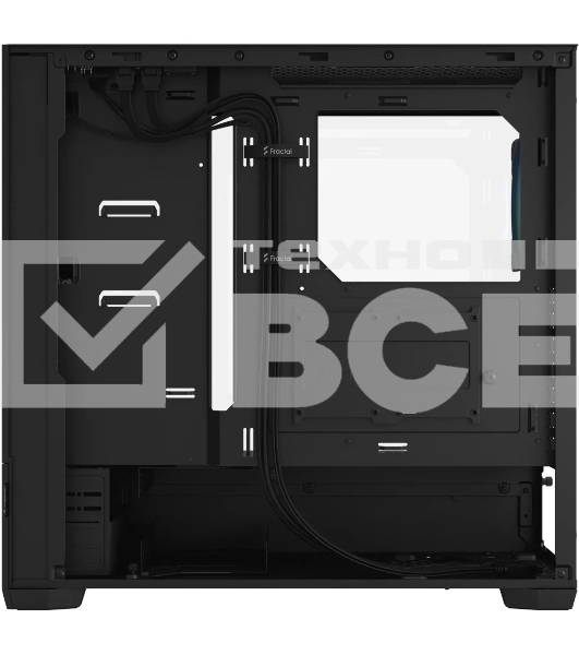 Компьютерный корпус Fractal Design Pop Air RGb черный TG Clear Tint FD-C-POR1A-06