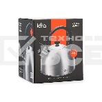 Чайник для плиты LARA LR00-65, нержавейка, матовый, 2,5 л, индукце капс дно, нейлон.ручка, фото2