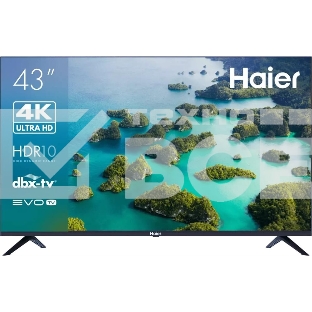 Телевизор Haier 43' DH1VYKD00RU S2 черный LED 4K UHD 60Hz Smart TV