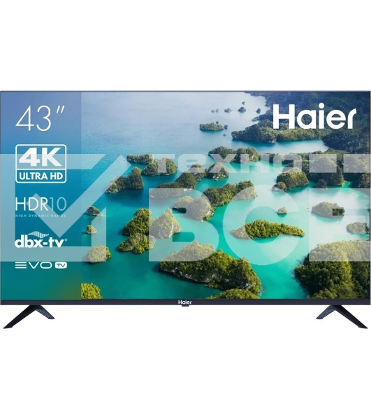 Телевизор Haier 43' DH1VYKD00RU S2 черный LED 4K UHD 60Hz Smart TV
