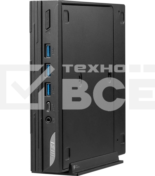 Мини ПК MSI Pro DP10 13M-283RU i5 1340P (1.9) 16Gb SSD 512Gb Iris Xe Win 11Pro 2.5xGbitEth WiFi BT 120W черный (9S6-B0A611-283)