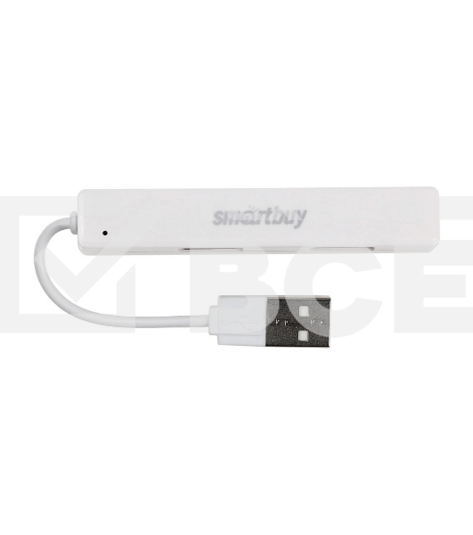 USB-хаб Smartbuy (SBHA-408-W) 4 порта белый