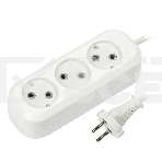 Удлинитель бытовой Smartbuy (SBE-10-3-07-N) 3 гнз х 7,0 м (10А/2.2 кВт, ПВС 2х1.0), фото 1