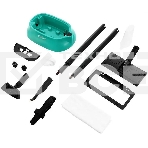 Пароочиститель напольный Kitfort КТ-9102-3 черный/бирюзовый, фото8