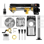 Станок сверлильный радиальный Denzel DDM-550R, 550 Вт, 16 мм, 12 ск., настольный, фото12