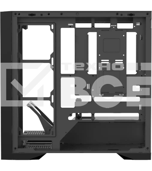 Компьютерный корпус AeroCool/Formula Air Power G8 черный без БП ATX 2xUSB 3.0 1xUSB3.1 audio bott PSU