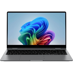 Ноутбук Samsung Galaxy Book 5 Pro 360 NP960 Core Ultra 7 258V 32Gb SSD1Tb Intel Arc 16' AMOLED Touch 2.8K (2880x1800) Windows 11 Home grey WiFi BT Cam (NP960QHA-KG4IN)