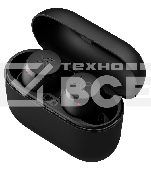 Гарнитура вкладыши Edifier X3 черный беспроводные bluetooth в ушной раковине (X3 (TYPE-C))