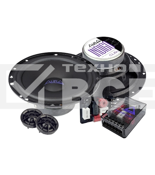 2-полосная компонентная акустика AURA INDIGO-CL6C