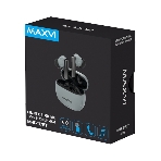 Наушники TWS Maxvi MHF-117BT серый, внутриканальные, Bluetooth, до 4 ч, фото9