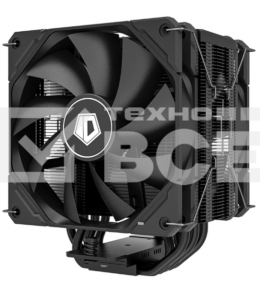 Кулер для процессора ID-COOLING SE-225-XT-BLACK-V2 черный 120мм алюминий+медь 1800rpm 35.2db 4-pin 220W 154мм