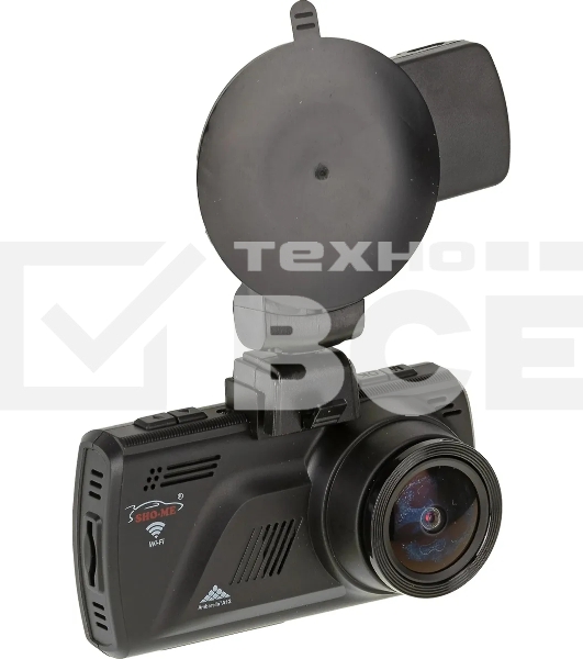 Видеорегистратор Sho-Me A12-GPS/GLONASS WI-FI черный 5Mpix 1296x2304 1080p 140гр. GPS Ambarella A12