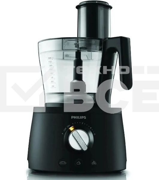 Кухонный комбайн Philips HR7776/90 1300Вт черный