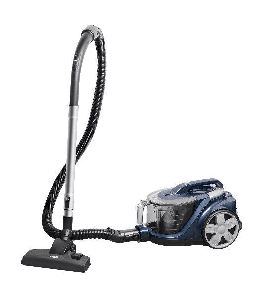 Пылесос BBK BV1901 синий/серый, 400/2200 Вт, уборка сухая, пылесборник контейнер 3 л