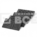 Прибор для выпечки BQ ST2001 черный, 4 in 1. MultiChef, 800 Вт, многофункциональный прибор 4 в 1, 4 пары панелей в комплекте: гриль, венские вафли, сэндвич, орешки, антипригарное покрытие панелей Non-Stick PRO, равномерный нагрев, вертикальное хранение, о, фото7