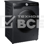 Стирально-сушильная машина Samsung WD11DG6B85BBLP черный, загрузка фронтальная 11 кг, 1400 об/мин, класс: A, фото 1