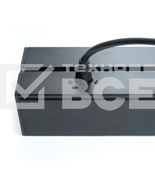 Светильник светодиодный Feron AL4035 ДПО-48вт 4000К 5760Лм линейный рассеиватель матовый в алюминиевом корпусе черный