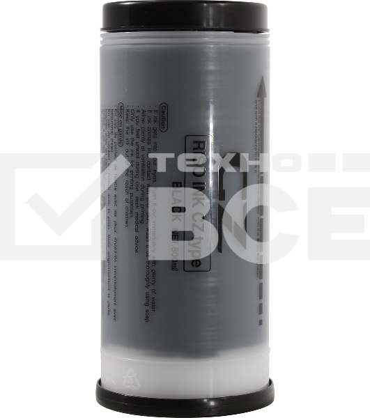 Краска RISO S-4877E для серии CZ 800 мл (o), чёрный (КРАТНО ДВУМ ШТУКАМ!!!)