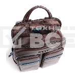 Рюкзак мужской Piquadro Blue Square CA5574B2V/MO коричневый натур.кожа, фото4