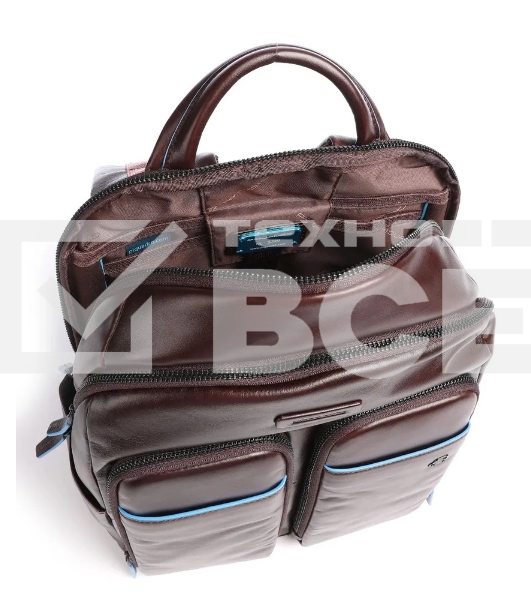 Рюкзак мужской Piquadro Blue Square CA5574B2V/MO коричневый натур.кожа