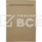 Пакет почтовый Silwerhof Eco 381227.25 C4, 229x324 мм, силиконовая лента крафт 130 г/м2 (pack:25pcs), фото 1