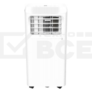 Кондиционер мобильный Hyundai HPAC-09-2 9000 BTU, 25 м², 64 дБ, охлаждение, осушение, белый