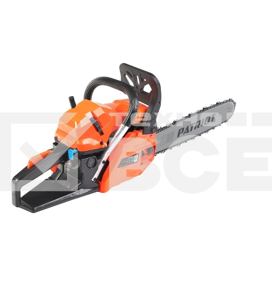 Пила цепная бензиновая PATRIOT PT 452, 3,4л.с., шина 16