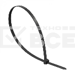 Хомут P6.6 3.6х300 FlexLock стандартный черный (уп. 100 шт) PROxima EKF plc-fl-ctsb-3.6x300, фото 1