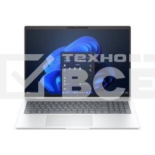 Ноутбук Hewlett-Packard UMA Ultra 7 255U 8 16 inch G1i/16.0 WUXGA UWVA 300 WWAN 5MP IR ISP+ 60Hz bnt Panel/16Gb (1x16Gb) DDR5 5600 SO-DIMM Memory/512Gb PCIe NVMe Value/Dual AryMic 5MP USB2 IR AI WFOVCamera/Clickpad