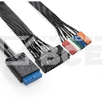 Компьютерный корпус Minitower ExeGate BAA-107U-AA500 (mATX, БП AA500 с вент. 8см, 1хUSB+2хUSB3.0, аудио, черный), фото4