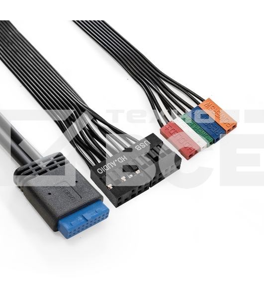 Компьютерный корпус Minitower ExeGate BAA-107U-AA500 (mATX, БП AA500 с вент. 8см, 1хUSB+2хUSB3.0, аудио, черный)