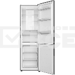 Холодильник Candy CFN6200SDC серебристый двухкамерный 227/91л морозилка снизу, No Frost, фото2