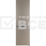 Холодильник Candy CFN6200G золотистый двухкамерный 243/91л морозилка снизу, No Frost, фото 1