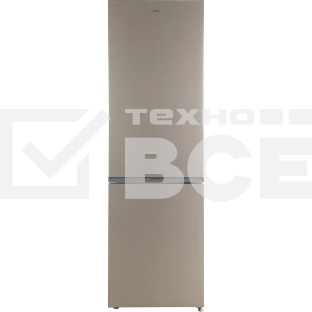 Холодильник Candy CFN6200G золотистый двухкамерный 243/91л морозилка снизу, No Frost