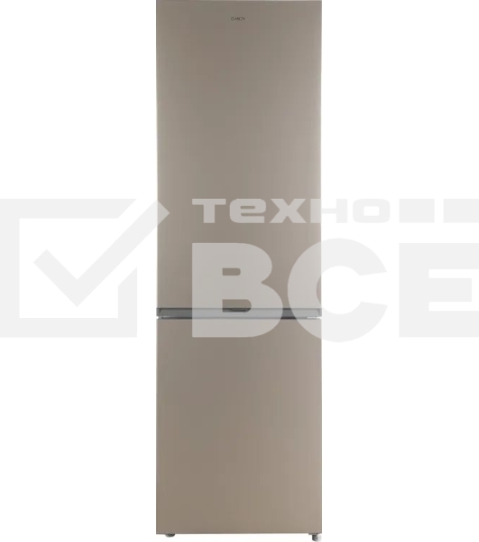 Холодильник Candy CFN6200G золотистый двухкамерный 243/91л морозилка снизу, No Frost