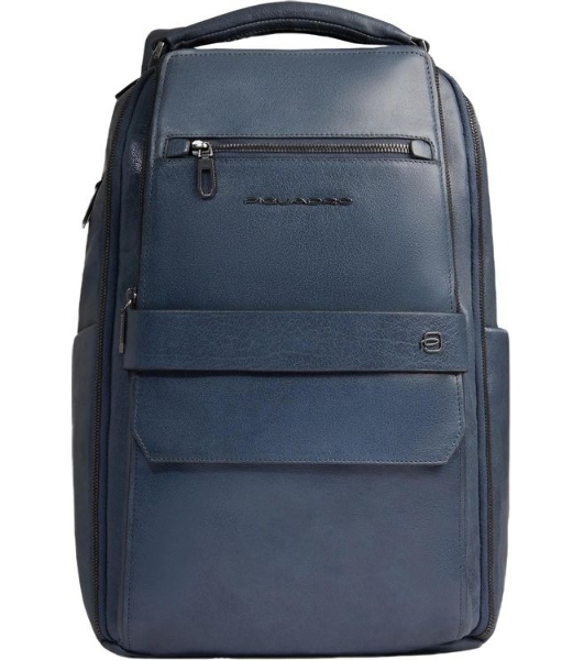 Рюкзак мужской Piquadro Solm CA7021S141/AV серо-голубой кожа